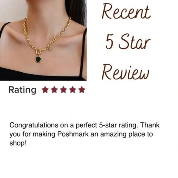 ⭐️ 18K Gold Vintage Coin Chunky Chain Necklace - Picture 5 of 6